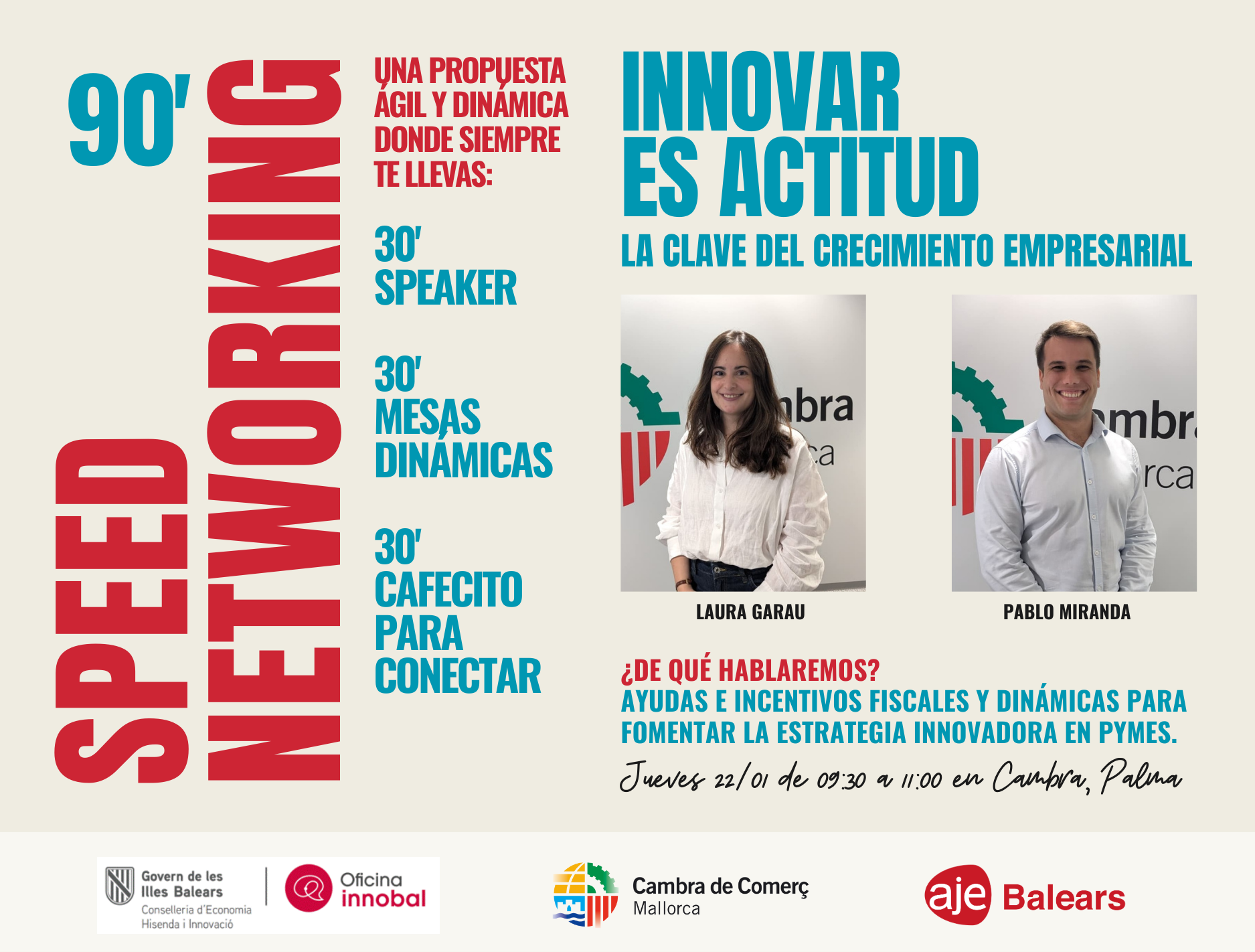 Speed Networking. Innovar es actitud: la clave del crecimiento empresarial
